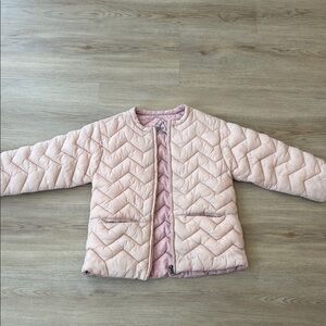 Pink Quilted Kids Jacket